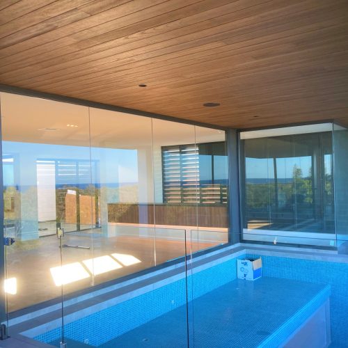 Seaview Commercial Glass and Aluminium Pool Fencing Installation